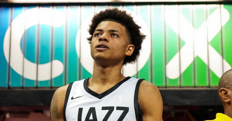 When will Keyonte George start at point guard for the Utah Jazz?