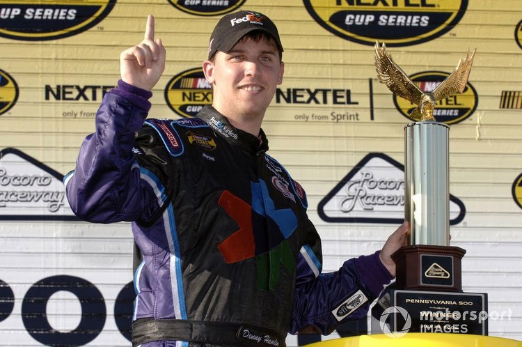 Hamlin has raced for Joe Gibbs Racing since his emergence in the Cup Series, winning his first race at Pocono in 2006 and finishing third in points that year