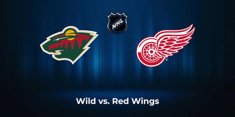 Wild vs. Red Wings: Odds, total, moneyline