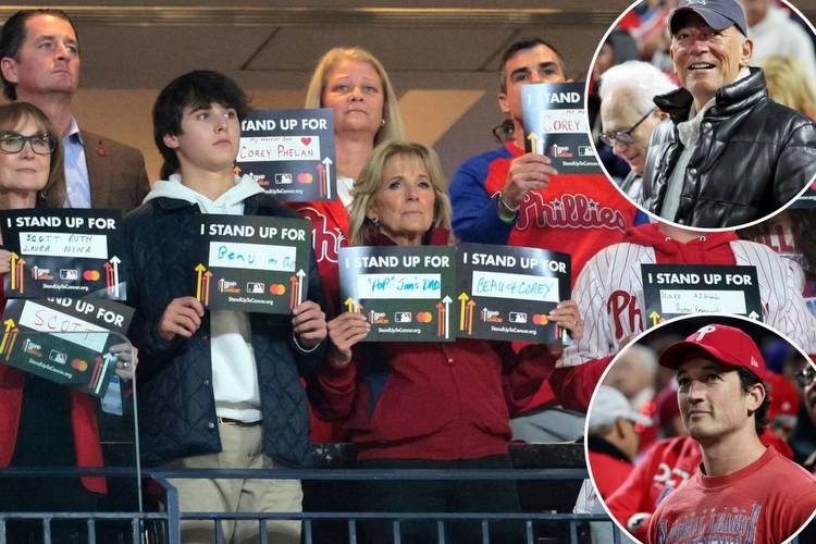 World Series 2022: Jill Biden, Bruce Springsteen among celebrities at Game 4 in Philadelphia