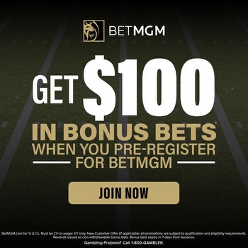 $100 in Bonus Bets for New Customers