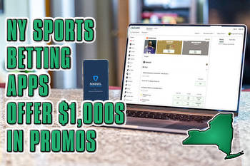 Activate these NY sports betting apps to get $1000s in promo bonuses now