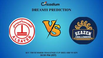 ASR vs SZN Dream11 Prediction Match 13 KCC T10 Summer Challenge Cup 2023
