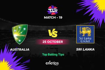 Australia vs Sri Lanka Betting Tips & Who Will Win ICC Men’s T20 World Cup 2022 Match