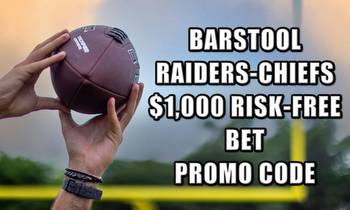 Barstool Sportsbook Promo Code Is Best Play for Raiders-Chiefs MNF