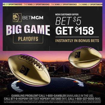 BetMGM promo code MLIVEMGM: Bet $5, get $158 in bonus bucks