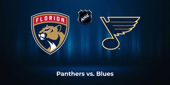 Blues vs. Panthers: Odds, total, moneyline