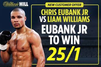 boxing special offer: Get Eubank Jr at 25/1 to win Saturday's fight with William Hill