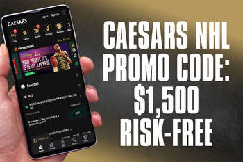 Caesars NHL Promo Code: Bet Avalanche-Lightning up to $1,500 Risk-Free