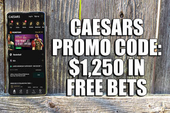 Caesars Promo Code: $1,250 Back in Free Bets for MLB, CFB, NFL