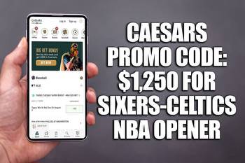 Caesars Sportsbook Promo Code: $1,250 for Sixers-Celtics NBA Opener