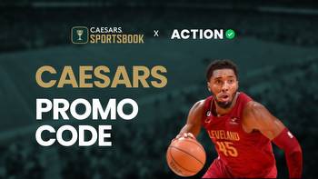 Caesars Sportsbook Promo Code ACTION4FULL Buckets $1,250 for Cavs-Jazz, Any Tuesday Game