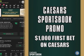 Caesars Sportsbook promo: Use code CLEV1000 for $1K NBA offer