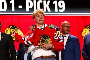 Chicago Blackhawks first-round pick was manifesting getting drafted by Hawks