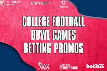 College Football Betting Promos: $4K+ Bowl Game Bonuses From ESPN BET, More