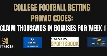 College football bonuses: $2,500 in bonuses for Week 1 odds