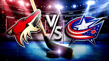 Coyotes-Blue Jackets prediction, odds, pick, how to watch