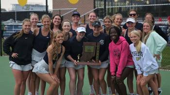 Delta girls tennis ECI teams win sectional championship IHSAA