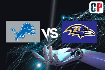 Detroit Lions at Baltimore Ravens AI NFL Prediction 102223