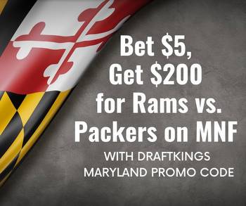Draftkings Maryland Promo Code: Bet $5, Get $200 for MNF