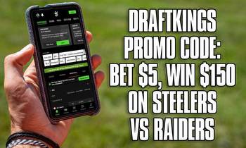 DraftKings Promo Code: Bet $5, Win $150 on Steelers-Raiders