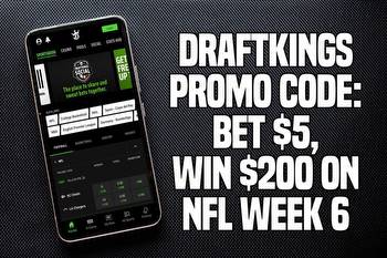 DraftKings promo code: bet $5, win $200 on NFL Week 6 games
