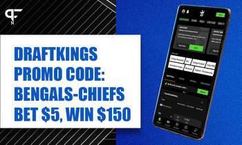 DraftKings promo code: Chiefs-Bengals bet $5, win $150 offer