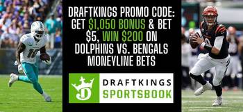 DraftKings promo code: Claim over $1,250 in bonuses for Dolphins vs. Bengals on TNF