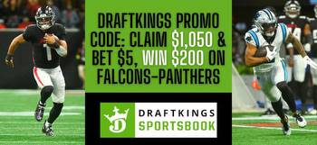DraftKings promo code for TNF: Get $1,250 in bonuses for Falcons vs. Panthers