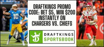 DraftKings promo code: Win $200 instantly for $5 bet on Thursday’s Chargers vs. Chiefs game