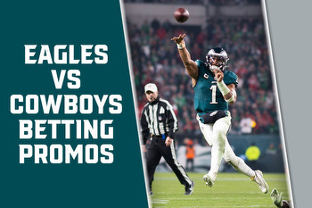 Eagles-Cowboys Betting Promos: ESPN BET, Top Sportsbook Offers for SNF