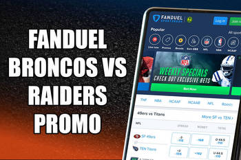 FanDuel promo code for Raiders-Broncos: $200 Bonus, NFL Sunday Ticket Offer