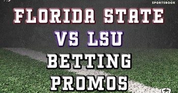 Florida State-LSU Betting Promos: $1000s in Sportsbook Bonuses for Top 10 Showdown