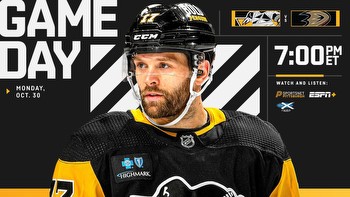 Game Preview: Penguins vs. Ducks (10.30.23)