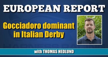 Gocciadoro dominant in Italian Derby