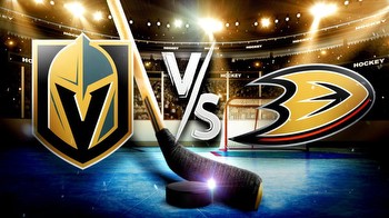 Golden Knights-Ducks prediction, odds, pick, how to watch