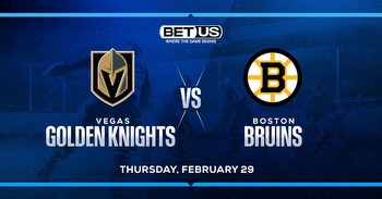 Golden Knights vs Bruins odds, predictions and betting trends