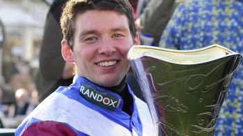 Grand National favourite's jockey survives injury scare as lucky omen from six years ago points to victory again