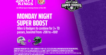 How to bet Saturday’s Happy Hour Super Boost on DraftKings Sportsbook