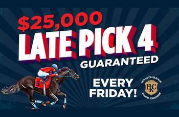 How to bet the late Pick 4 on Hawthorne's Friday card