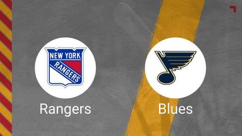 How to Pick the Rangers vs. Blues Game with Odds, Spread, Betting Line and Stats