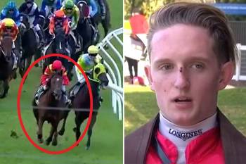Humiliated jockey banned after thinking he'd won race
