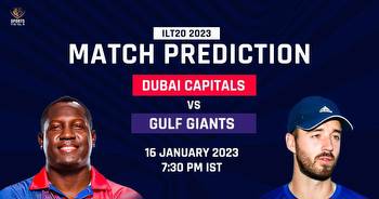 ILT20: Dubai Capitals vs Gulf Giants Prediction, Betting Odds, Win Possibility, and More