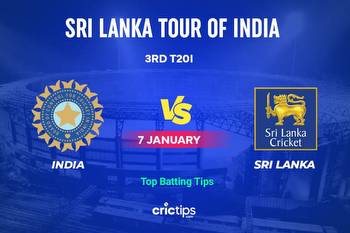 India vs Sri Lanka Betting Tips & Who Will Win 3rd T20I