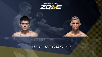 John Castaneda vs Daniel Santos at UFC Vegas 61