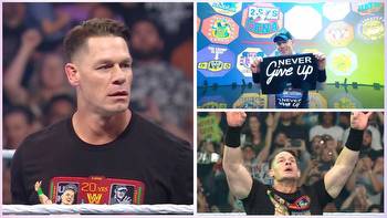 John Cena pulls triple duty during long-awaited WWE SmackDown return, proving he is a real-life superhero