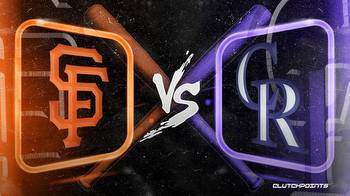 MLB Odds: Giants-Rockies prediction, odds and pick