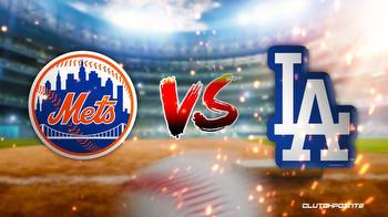 MLB Odds: Mets vs. Dodgers prediction, pick, how to watch