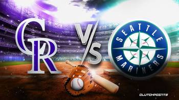 MLB Odds: Rockies vs. Mariners prediction, pick, how to watch
