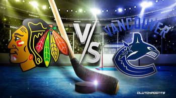 NHL Odds: Blackhawks-Canucks prediction, pick, how to watch